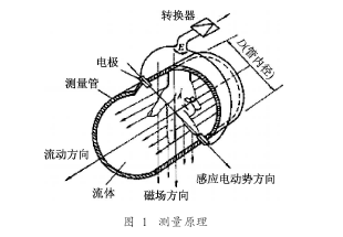 工業(yè)廢水流量計結構